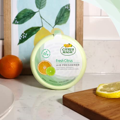 Citrus Magic Solid Air Freshener - Fresh Citrus Scent, 8 oz