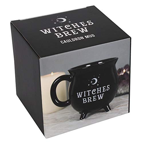 Cauldron Mug - Witches Brew Black Ceramic Drinkware Gift