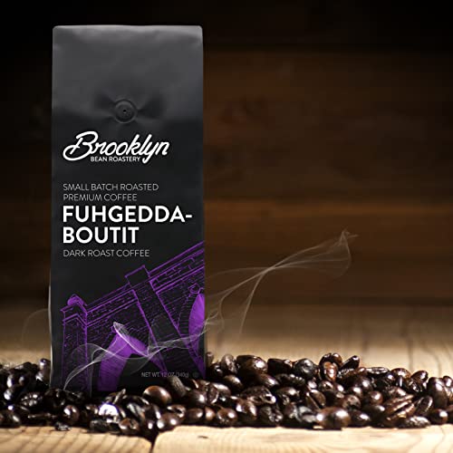 Brooklyn Beans Fuhgeddaboutit Dark Roast Ground Coffee - 12 Ounce