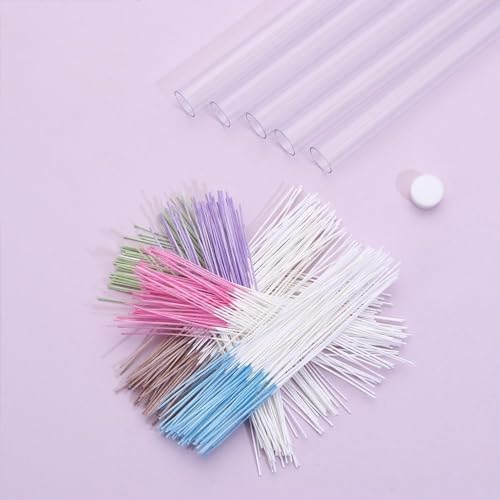 Pink Ear Hole Cleaner Floss - 60 Pcs Disposable Piercing Aftercare Line