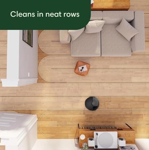 iRobot Roomba 104 2-in-1 Vacuum & Mop Robot - Self-Emptying, Powerful Suction, Pet Hair Friendly, Smart Navigation