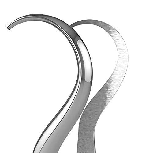 FEITA Curved Blackhead Extraction Tweezers - Surgical Stainless Steel Comedone Extractor Tool for Pimple and Acne Removal