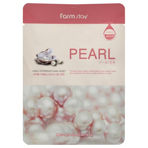 Farmstay Visible Difference Pearl Sheet Mask 10-Piece Set
