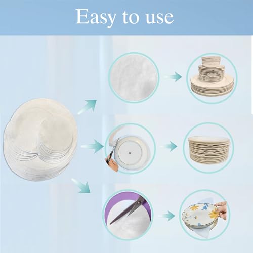 36 PCS Felt Plate Dividers for Cookware Storage - Washable & Reusable