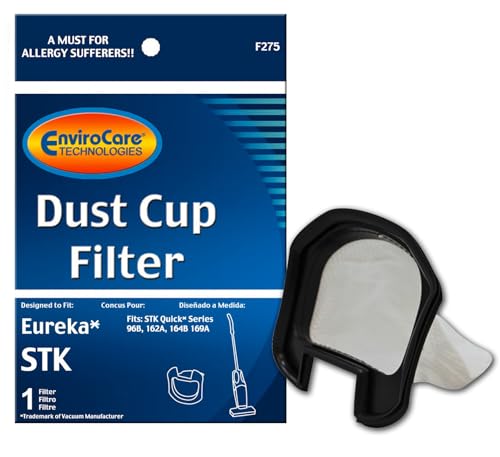 EnviroCare Premium Vacuum Dust Cup Filter for Eureka STK Models