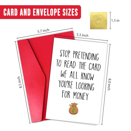 Funny Birthday Card for Teenagers | Son, Daughter, Grandson Gift