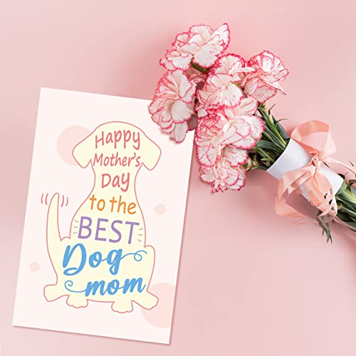Cute Dog Mom Mother's Day Card - Funny Greeting Card for Pet Moms
