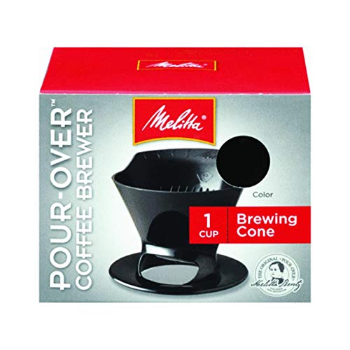 Melitta Single Cup Pour-Over Coffee Maker - Black