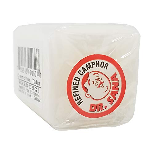 Dr. Sana Refined Camphor Block - 4 Tablets for Rust Prevention