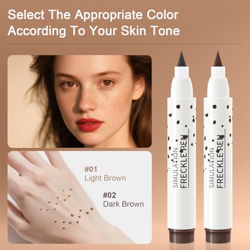 Fanterday Freckle Pen Waterproof Long-Lasting Fake Freckle Makeup