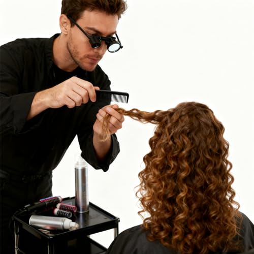 BudiGl Rat Tail Combs Set 6 Pcs Professional Teasing Comb with Metal Pick