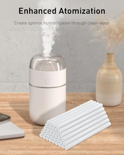 Pawfly 40 Pcs Mini Humidifier Filter Replacement Sticks