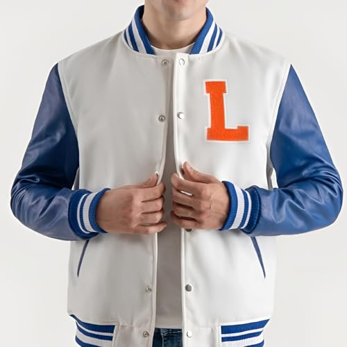 4.5" Orange Chenille Letter Patch Y - Iron-On Varsity Applique