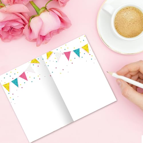 Funny Birthday Card for Step Dad - Recycled Linen Card