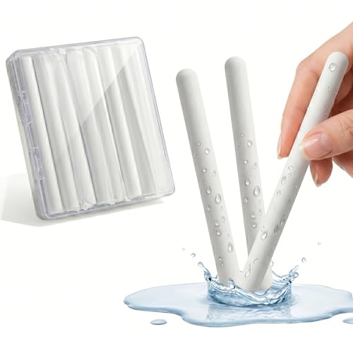 8 Pack Silicone Toy Dehumidifier Sticks - Reusable Moisture Absorbers