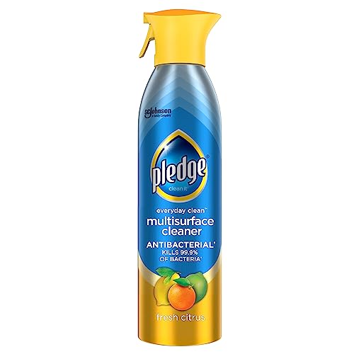 Pledge Antibacterial Multisurface Cleaner Spray - 9.7oz Citrus Scent