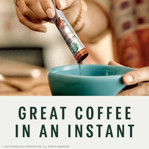 Starbucks VIA Instant Italian Roast Coffee - Dark Roast, 50 Packets, 0.11 oz Each