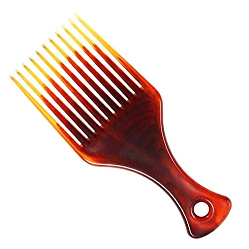 FANSTINOW Men Anti-Static Hair Comb 8-Inch 3-in-1 Styling Tool