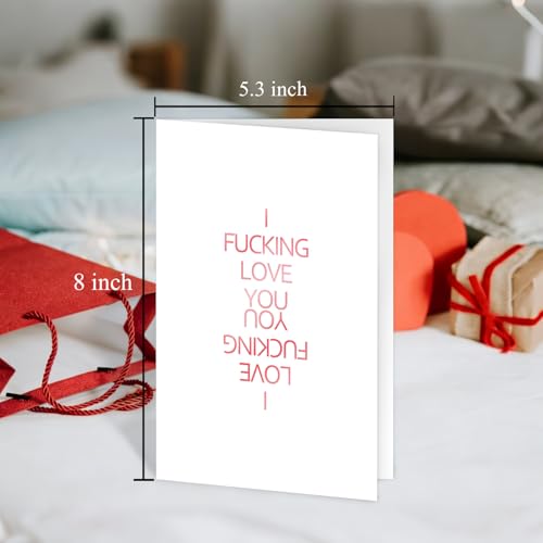 Funny Birthday & Anniversary Card for Him/Her - Humorous Love Note