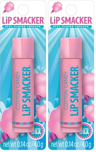 Lip Smacker Cotton Candy Flavored Lip Balm Pack of 2