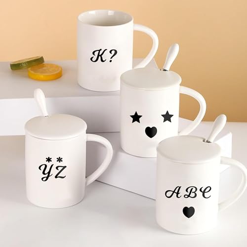 Small 0.5 Inch Cursive Vinyl Letter Stickers - 1768 Assorted Colors