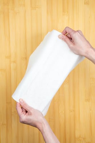 Eco-Friendly Reusable Bamboo Paper Towels - 20 Sheets