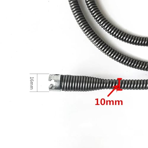 1.5M Flexible Plumbing Drain Auger Snake with Drill Attachment
