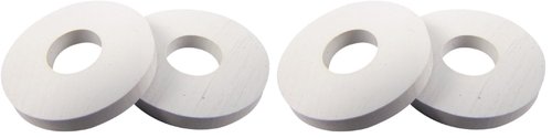 Danco 89057 Toilet Seat Hinge Washers, White, 1 Count (Pack of 2)