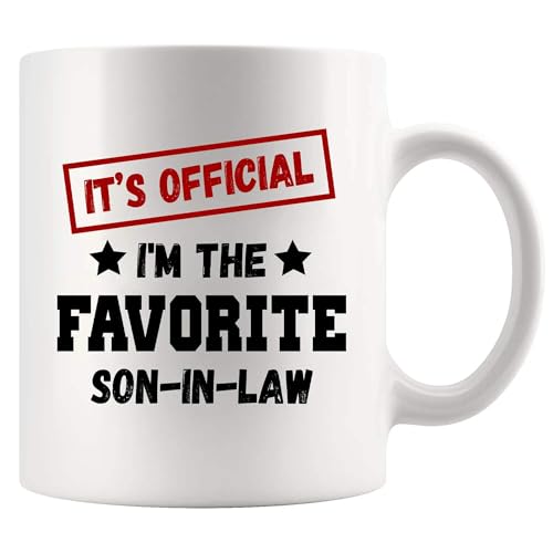 Funny Son-In-Law Mug - Favorite Son-In-Law Gift Ceramic Drinkware 11 oz