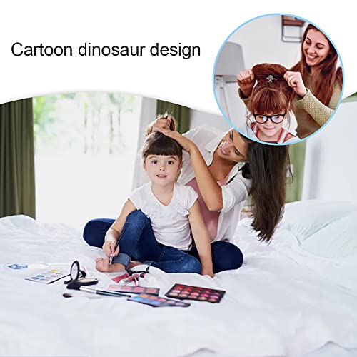Dinosaur Elastic Hair Ties Ponytail Holders 10 Pack for Women and Girls