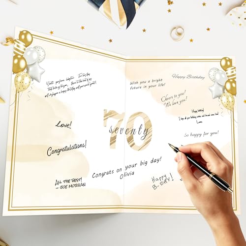Funny 70th Birthday Card Gift Decoration - Li-387