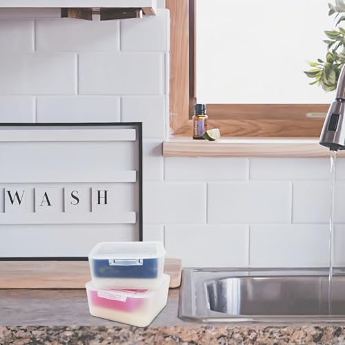 Portable Travel Soap Dish with Bar Soap Saver Pad - vonpri