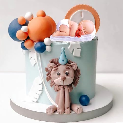 Sleeping Baby Silicone Fondant Mold for Cake Decorating