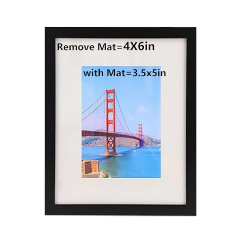 THIDARGO Modern 4x6 Picture Frame - Vertical/Horizontal Display