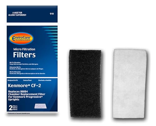 EnviroCare Replacement Vacuum Filters for Kenmore CF2 - 2 Pack