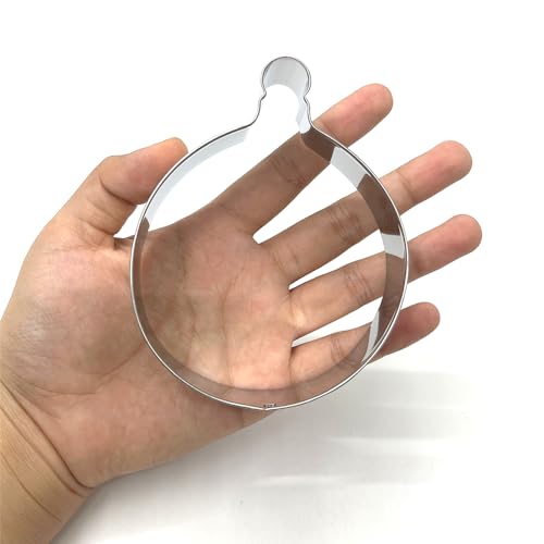Christmas Cookie Cutter 4.2 Inch Stainless Steel Holiday Baking Tool