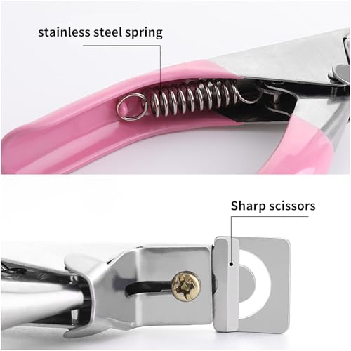 TAORANJU Professional Acrylic Nail Clipper for False Gel Tips & Manicure
