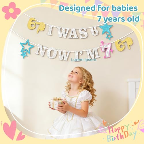 Ice Cream Meme Birthday Banner for 6-7 Year Olds - Fun Party Decor