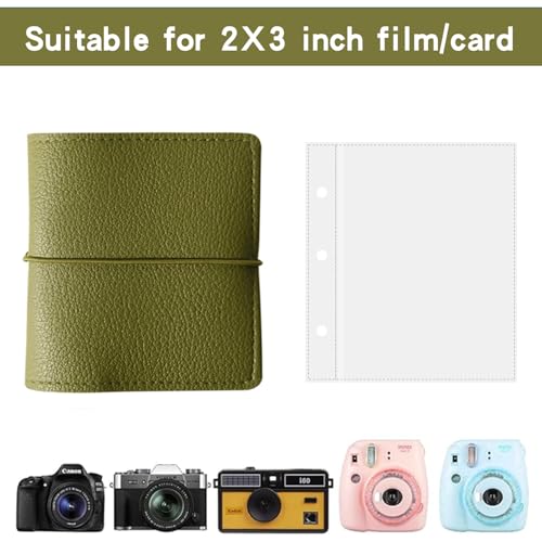 Mactto Dark Brown Photo Album for Fujifilm Instax Mini - 50 Pockets
