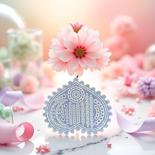 3D Silicone Nail Art Mold Pearl Flower Chain Carving Mould