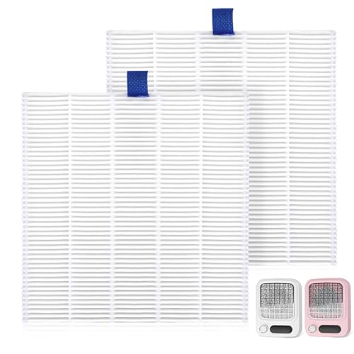 BLUETOP 2-Pack Reusable Nail Dust Collector Replacement Filters