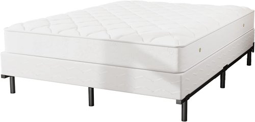 Jetonix Metal Bed Frame - Sturdy Heavy-Duty Platform with 9 Legs Support | Black King Size, Easy to Assemble