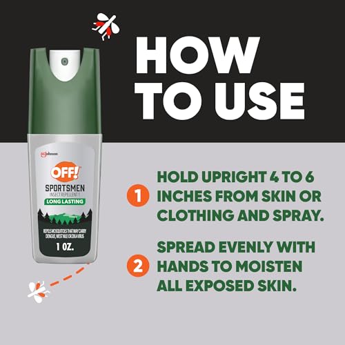 OFF! Deep Woods Maximum Strength Insect Repellent Spray, 1 oz