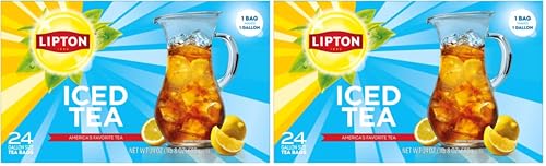 Lipton Unsweetened Iced Tea Bags - Gallon Size, 24 Bags