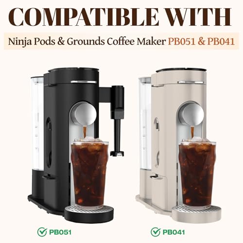 150PCS Disposable Coffee Paper Filters for Ninja PB051 PB041 Coffee Maker