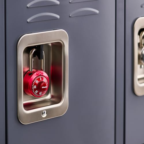 Master Lock 1523T Combination Padlock - 2 Pack, Resettable Keyless Security