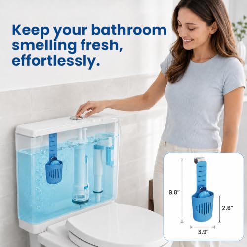 Adjustable Toilet Tank Tablet Holder for Bowl Cleaner Tablets