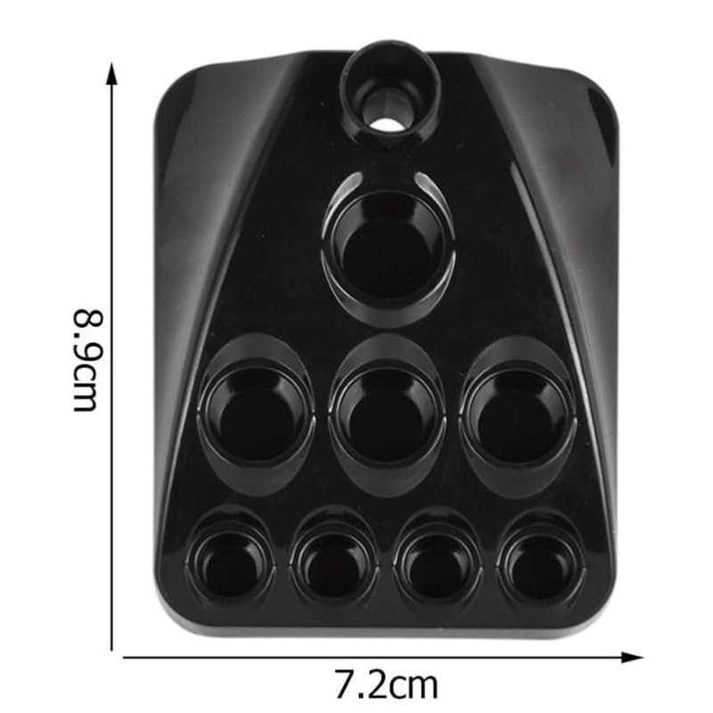 Tattoo Ink Cup Holder Stand Portable Pigment Tray for Salon & Mobile Artists
