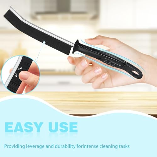 6-Piece Crevice Cleaning Brush Set for Kitchen & Bathroom