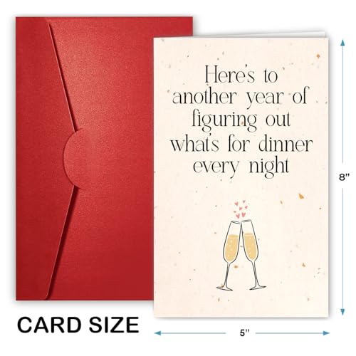 Heres To Another Year Anniversary Card for Husband & Boyfriend
